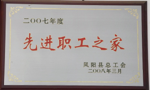 安徽凤阳县金鹏矿业先进职工之家